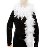 Turkey Feather Boa Factory - Dyed Green Scarf Holiday