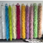 Ostrich Feather Boa Manufacturer - 2ply Brown Scarf Custom