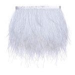 Ostrich Feather Fringe Factory - Dyed Sewing Lace Trim