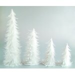 Rooster Feather Tree Manufacturer - White Festive Christmas