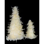 Rooster Feather Tree Factory - Purple White Farmhouse Decor