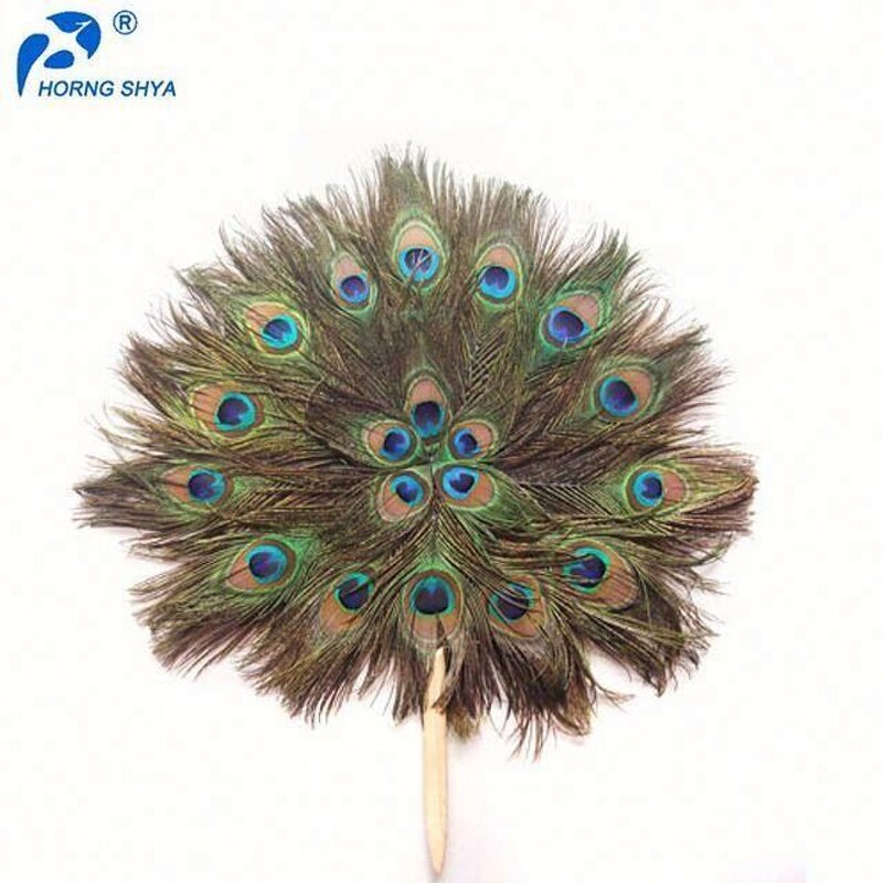 Peacock Feather Hand Fan Factory - Hand Decorative Party
