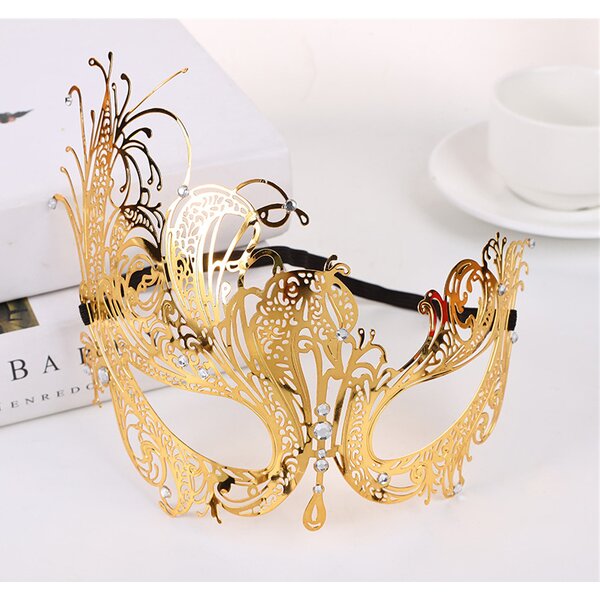 Half Face Mask Supplier - Metal Carnival Cosplay Accessory