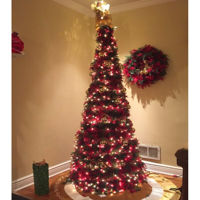 Turkey Feather Tree Manufacturer - Red Festive Farmhouse Decor