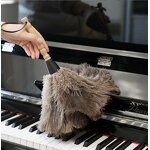 Ostrich Feather Duster Factory - Grey Eco-friendly Cleaning