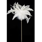 Artificial Feather Floral Pick Factory - Wire Stem Craft