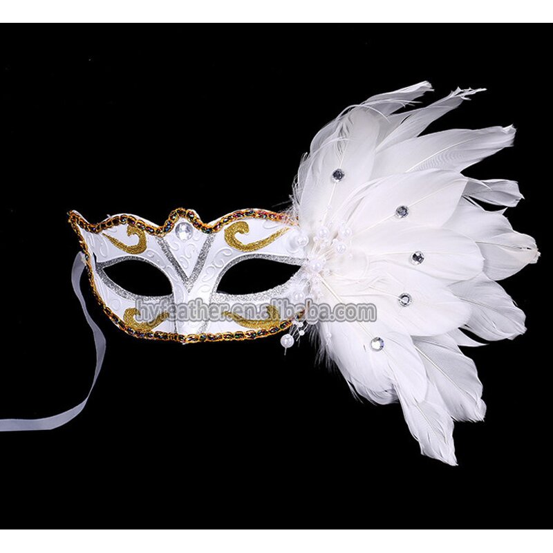 Feather Party Mask Factory - Venetian Carnival Wedding