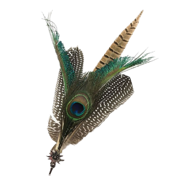 Pheasant Feather Hat Pin Factory - Custom Cowboy Fedora