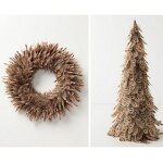 Rooster Feather Tree Factory - Green Christmas Farmhouse Decor