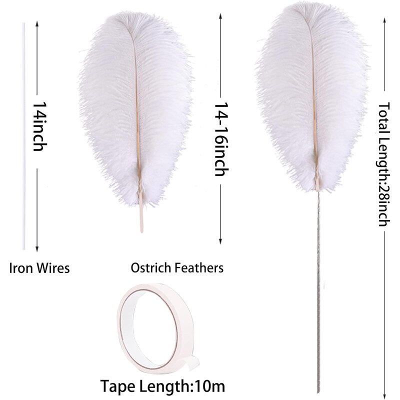 Ostrich Feather Floral Pick Factory - Decorative Flower