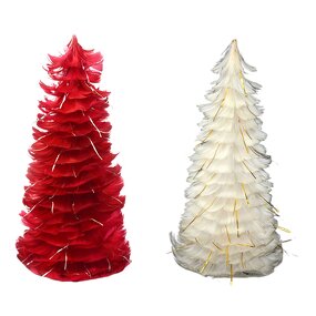 Feather Christmas Tree Manufacturer - DIY White Holiday Decor