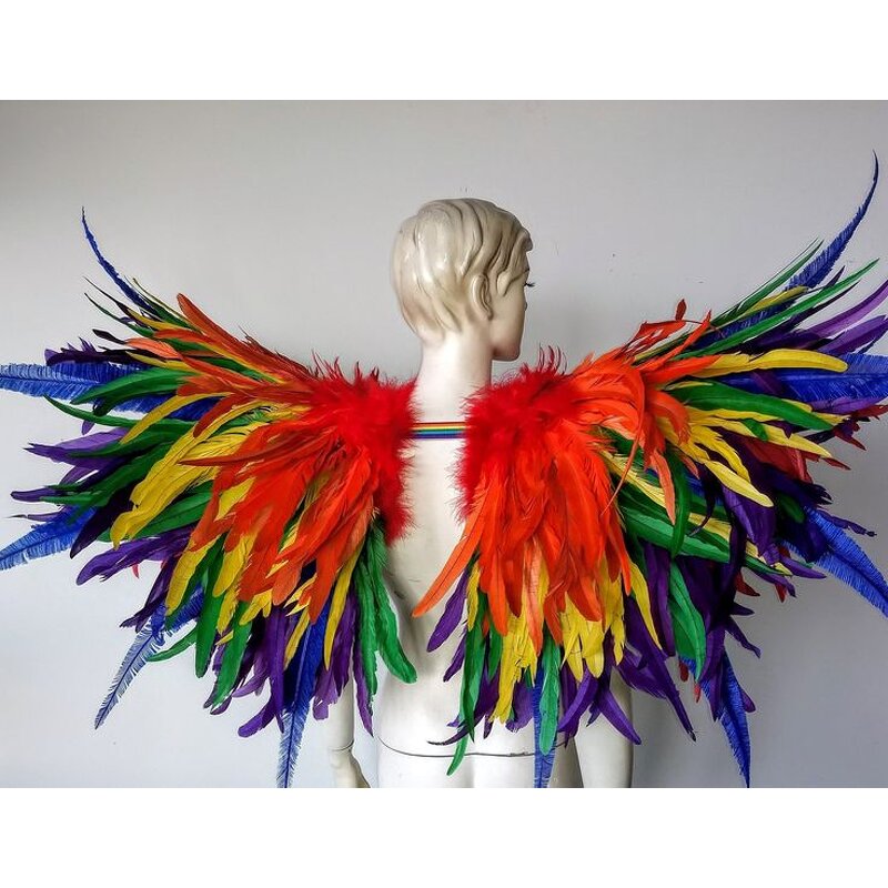 Rooster Feather Angel Wing Manufacturer - Beautiful Carnival