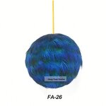 Peacock Feather Ornament Supplier - Festive Autumn Wedding