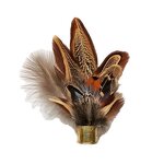 Pheasant Feather Hat Pin Manufacturer - Custom Millinery Trim