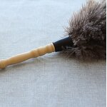 Ostrich Feather Duster Factory - Grey Eco-friendly Cleaning