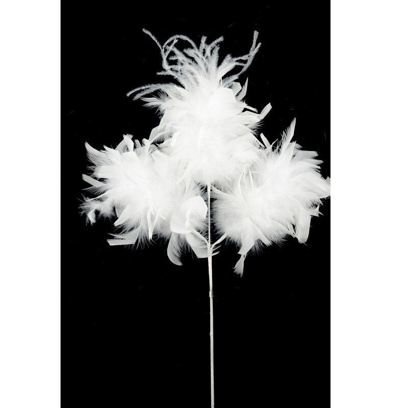 Artificial Feather Floral Pick Manufacturer - Wire Stem Decor