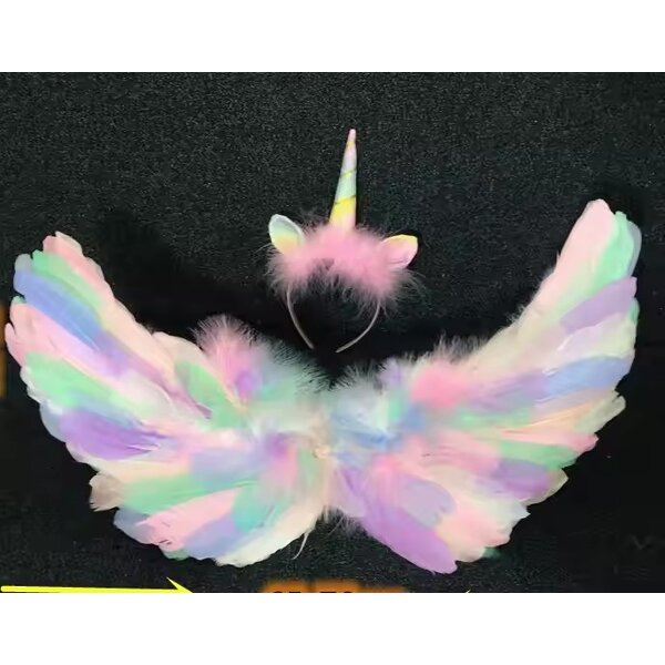 Angel Wings Supplier - White Goose Feather Costume