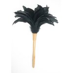 Ostrich Feather Duster Factory - Dyed Grey Eco-friendly