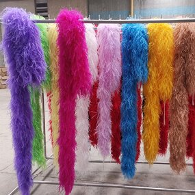 Ostrich Feather Boa Supplier - Bulk Scarf Costume Accessory