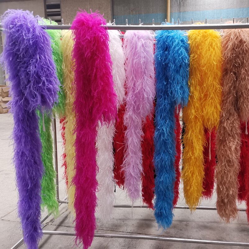 Ostrich Feather Boa Supplier - Bulk Scarf Costume Accessory