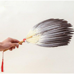 Handmade Feather Fan Factory - Vintage Wooden Handle Custom