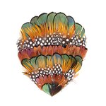 Feather Pads Supplier - Natural Millinery Hair Clip Custom