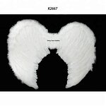 Fairy Feather Wings Supplier - Dyed White Costume Party