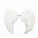 Fairy Feather Wings Supplier - Dyed White Costume Party