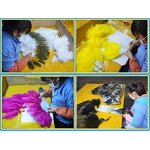 Ostrich Feather Hand Fan Factory - Large Halloween Party