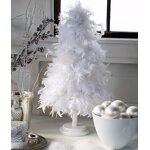 Feather Christmas Tree Manufacturer - DIY White Holiday Decor