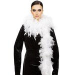 Turkey Feather Boa Manufacturer - Pure White Scarf Christmas