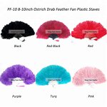 Ostrich Feather Hand Fan Factory - Large Halloween Party