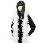 Turkey Feather Boa Factory - Yellow Scarf Christmas Decor