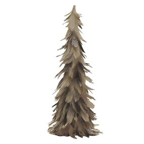 Goose Feather Tree Manufacturer - Gold White Farmhouse Decor