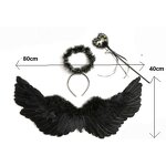 Angel Wings Factory - Large Real Feather Costume Accessory