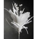 Goose Feather Floral Pick Factory - White Wedding Decor