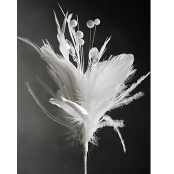 Goose Feather Floral Pick Factory - White Wedding Decor