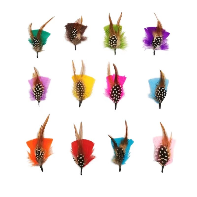 Turkey Feather Hat Pin Factory - Custom Lapel Accessory