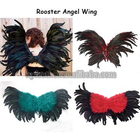 Rooster Feather Angel Wing Factory - Beautiful Stage Show