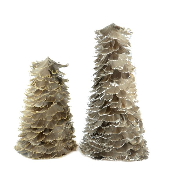 Goose Feather Tree Factory - Grey Natural Christmas Decor