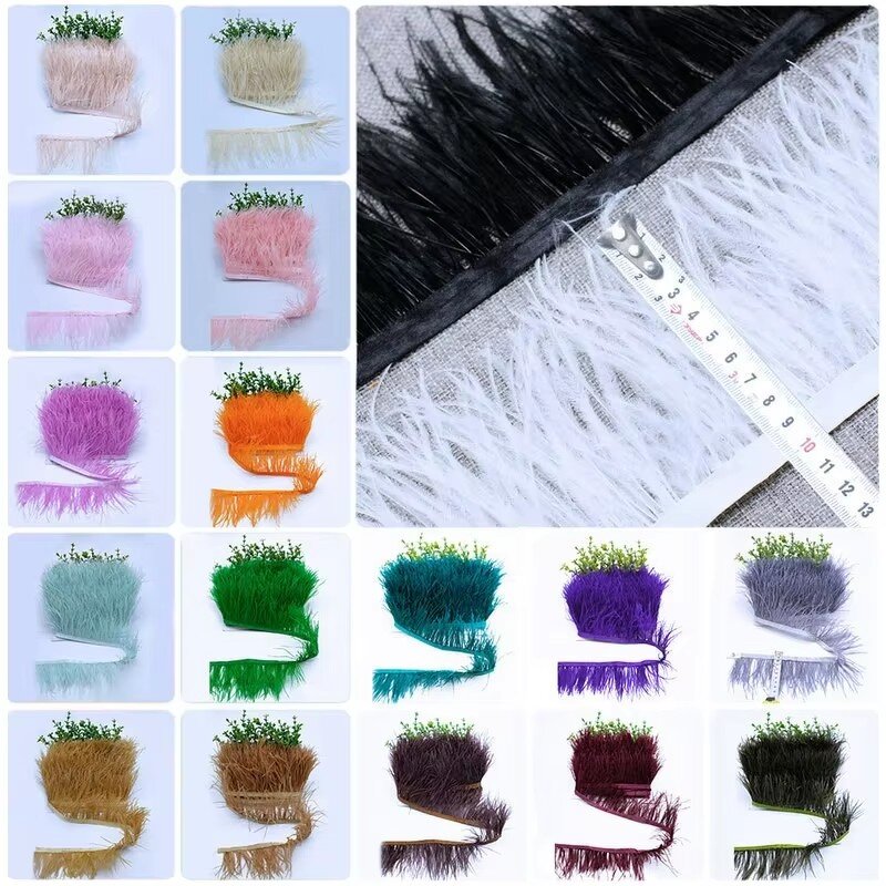 Ostrich Feather Trim Factory - Mint Sewing Ribbon Custom