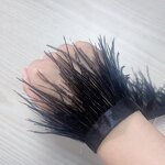 Ostrich Feather Trim Factory - Pink Sewing Fabric Ribbon