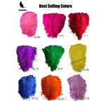 Ostrich Feathers Manufacturer - Bulk Blue White Vase Decor