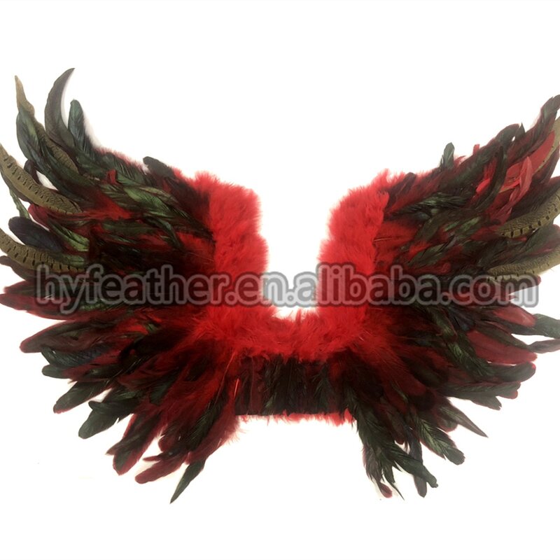 Rooster Feather Angel Wing Supplier - Beautiful Halloween
