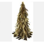 Rooster Feather Christmas Tree Manufacturer - Dyed Silver Decor