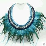 Rooster Feather Fringe Manufacturer - Brown Sewing Ribbon Trim