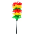 Ostrich Feather Duster Factory - Dyed Grey Eco-friendly