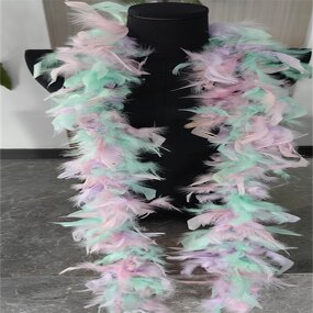 Turkey Feather Boa Manufacturer - Purple Scarf Cosplay Accessory