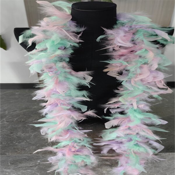 Turkey Feather Boa Manufacturer - Purple Scarf Cosplay Accessory