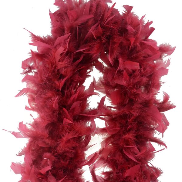 Turkey Feather Boa Factory - Wholesale Dyed Pink Halloween